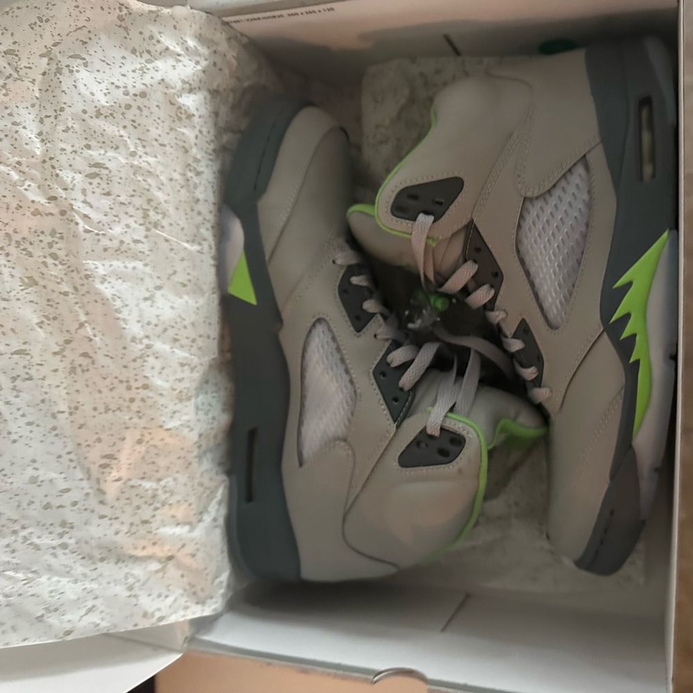 Air Jordan 5 Retro Grean Bean